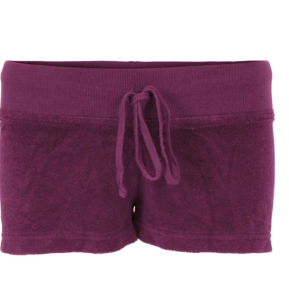 Hard Tail Junior's Terry Shorts Raspberry Sz M